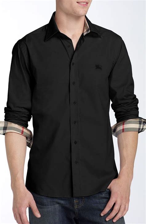 burberry camisas hombre|men's burberry shirt nordstrom.